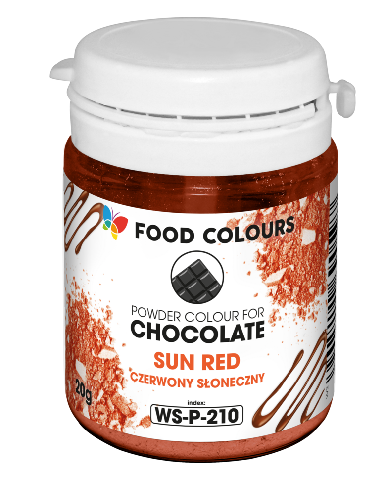 Saules sarkana krāsviela pulverī (pigments) 20g